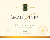 Small Vines 2018 TBH Vineyard Estate Grown Chardonnay (Costa de Sonoma), $ 72